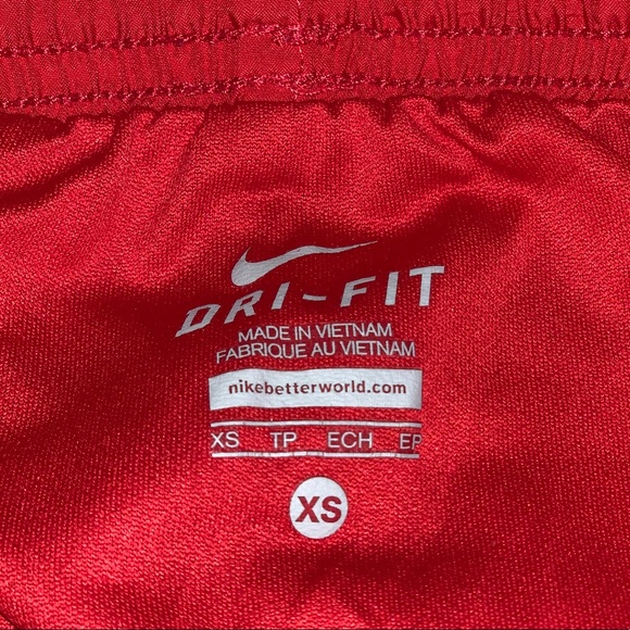 Red Nike Tempo Shorts - Picture 3 of 3